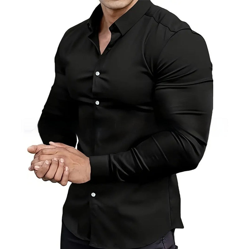 Men's Business Non-ironing Professional Anti-wrinkle Casual Shirt
