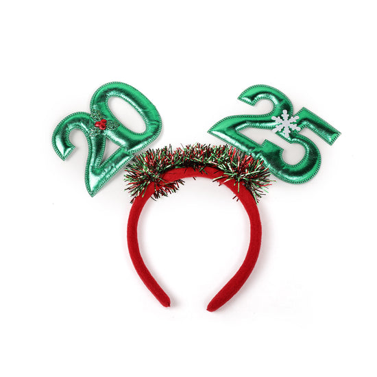 2025 Christmas Headband Female Holiday Party