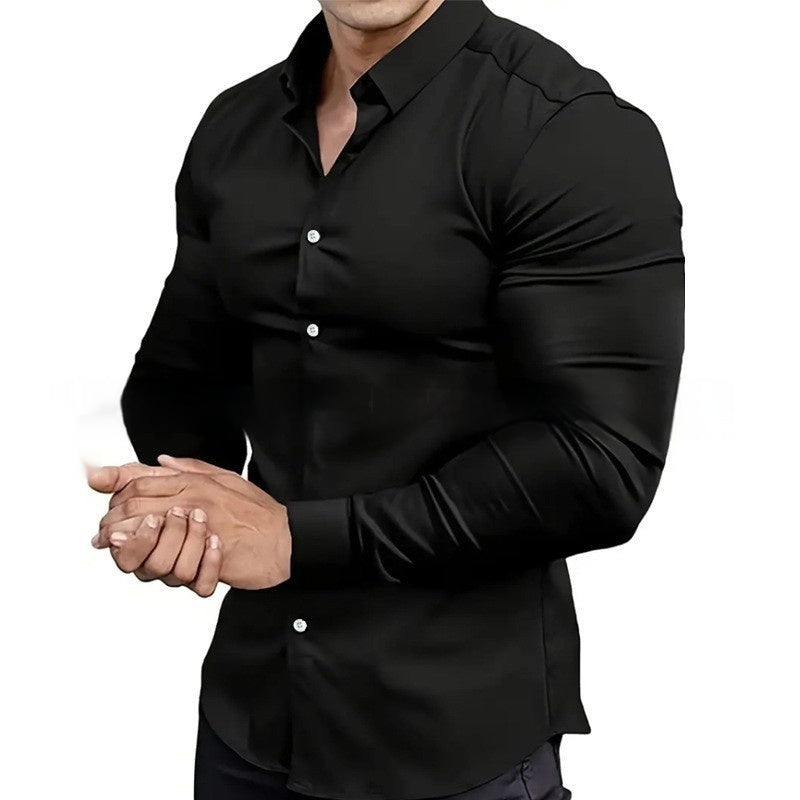 Men's Business Non-ironing Professional Anti-wrinkle Casual Shirt